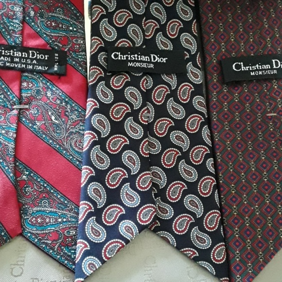 CHRISTIAN DIOR TIES - Picture 4 of 4